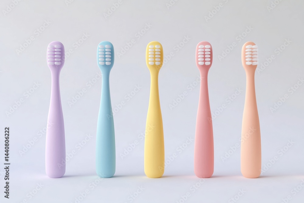 Toothbrush. 3d rendering isolated on white background. Cartoon plastic style icon Toothbrush. 3d rendering isolated on white background. Cartoon plastic style icon