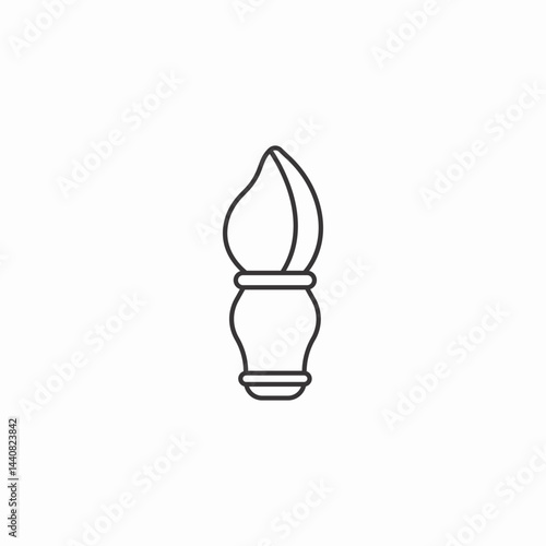 shaving cream icon sign vector