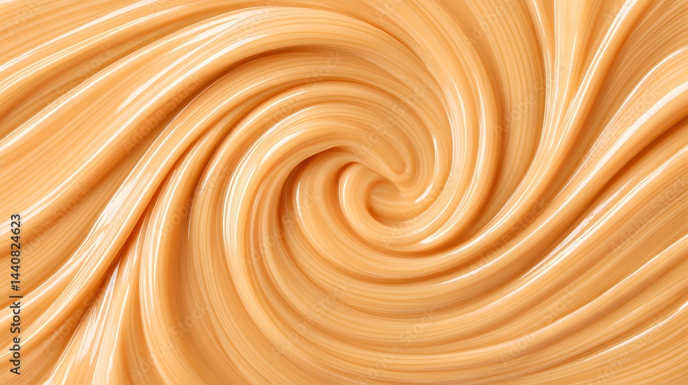 A visually appealing swirl of creamy, smooth peanut butter, showcasing its rich texture and warm, inviting color. Perfect for cooking, baking, or as a nutty snack. A visually appealing swirl of creamy, smooth peanut butter, showcasing its rich texture and warm, inviting color. Perfect for cooking, baking, or as a nutty snack.