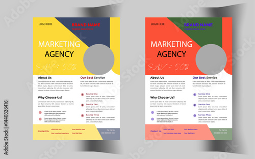 flyer in A4,Supermarket product sale catalog flyer bundle, social media post set template, product catalog sale promotion web banner ads design, catalog square template,6