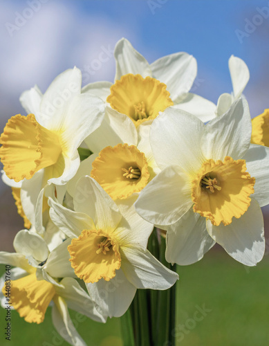 Yellow Narcissus Flower as a Symbol of Narcissism, Personality Disorder, and Self-Reflection