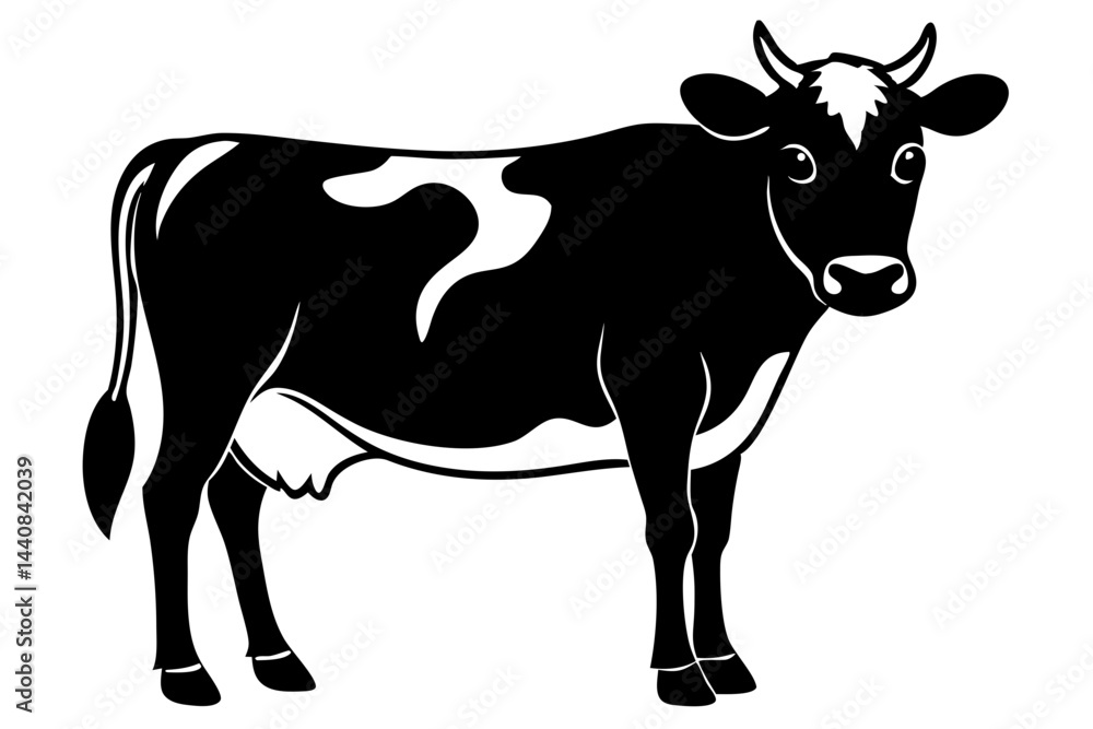 Cow silhouette on white background isolated cow outline shape, cow, silhouette, vector, animal, farm, livestock, mammal, black, white, isolated, outline, shape, design, agriculture, cattle, domestic Cow silhouette on white background isolated cow outline shape, cow, silhouette, vector, animal, farm, livestock, mammal, black, white, isolated, outline, shape, design, agriculture, cattle, domestic
