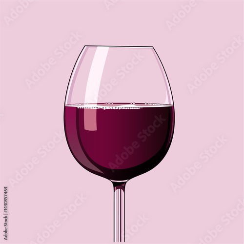 Glass of wine