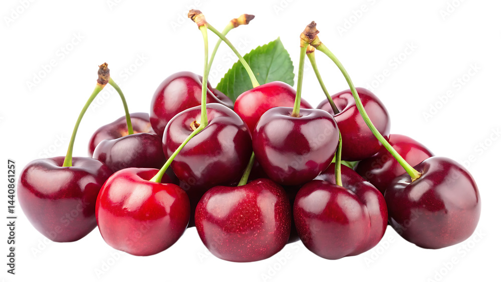 multiple cherries isolated on white background PNG multiple cherries isolated on white background PNG