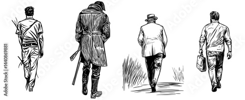 A silhouette of a person walking embodies the capture of movement and freedom in outdoor fitness and lifestyle pursuits
