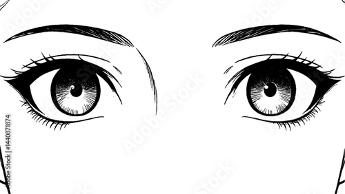 Expressive Eyes Illustration