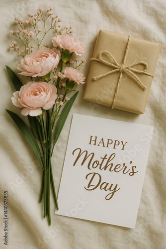 Celebrate Mothers Day With Flowers, a Gift, and a Heartfelt Message in a Cozy Setting