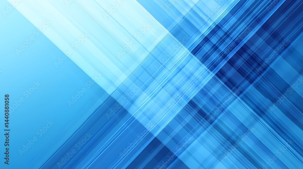 Abstract blue lines creating a dynamic and modern background.
