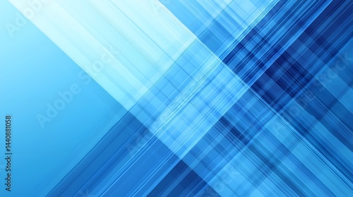 Obraz na płótnie Abstract blue lines creating a dynamic and modern background. w salonie