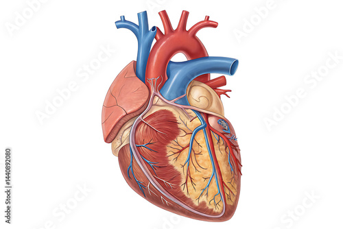 Wallpaper Mural Heart Diagram  Torontodigital.ca