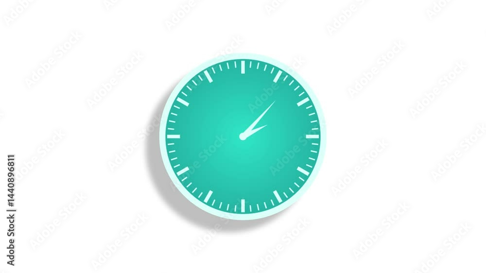Analog Clock Hands Counting Down Time, Analog Clock Counting Down to Deadline, Countdown Timer Concept with Analog Clock Analog Clock Hands Counting Down Time, Analog Clock Counting Down to Deadline, Countdown Timer Concept with Analog Clock