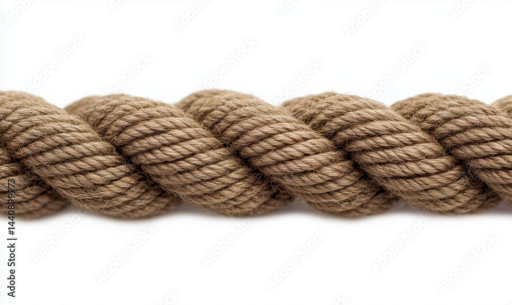 Natural jute rope with twisted fibers for crafting, gardening, and outdoor use Natural jute rope with twisted fibers for crafting, gardening, and outdoor use