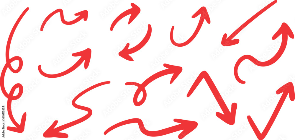 ベクターのペンの手書きの矢印セット 黒 矢印ハート装飾要素線画手描きスケッチ ベクターのペンの手書きの矢印セット 黒 矢印ハート装飾要素線画手描きスケッチ