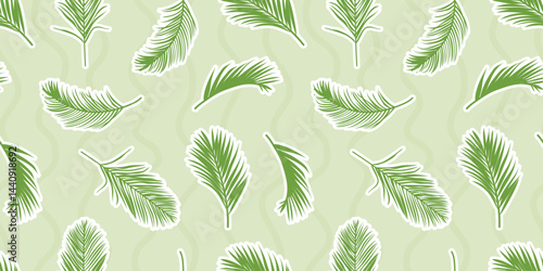 palm leaves. palm. large leaves of a gastrointestinal tree. Pattern of leaves. nature. greens. biology. ecology. 