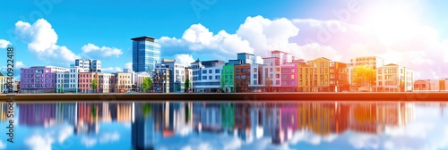 2d animation belfast downtown skyline 