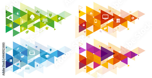 Abstract illustration geometric