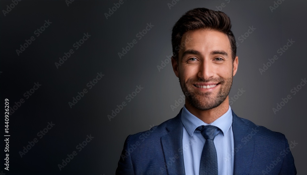 portrait of a handsome young businessman portrait of a handsome young businessman