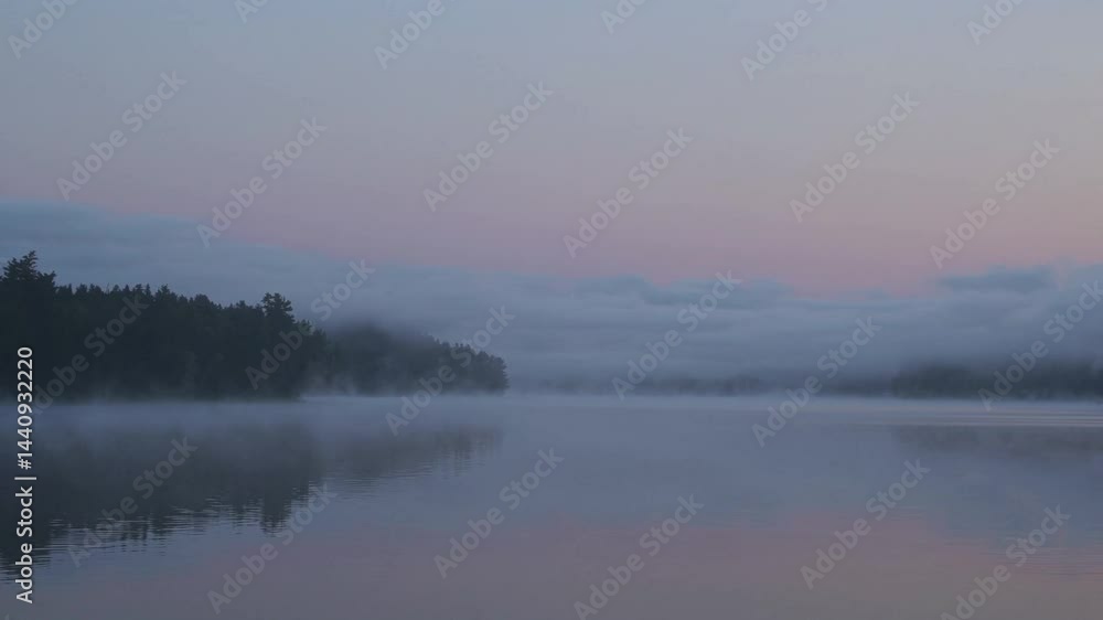 Foggy Lake Serenity Foggy Lake Serenity