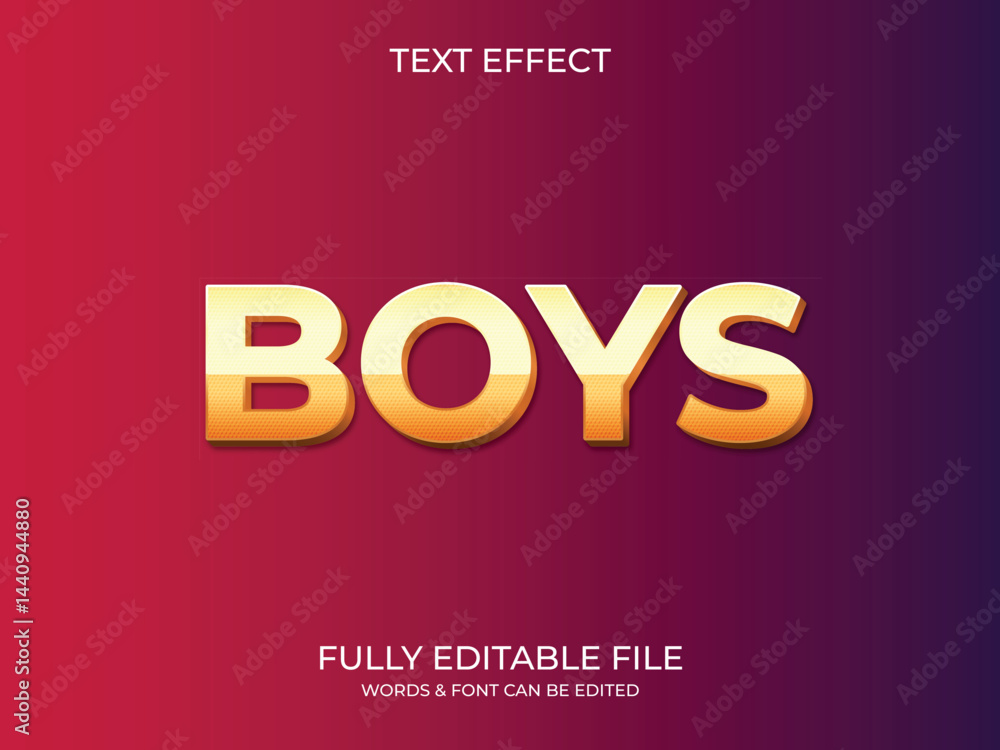 Text effect 3d style Text effect 3d style