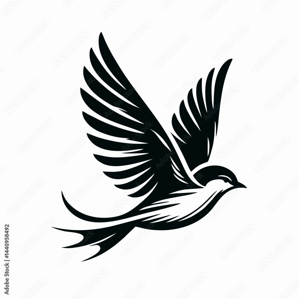 Obraz premium A flying Bird.