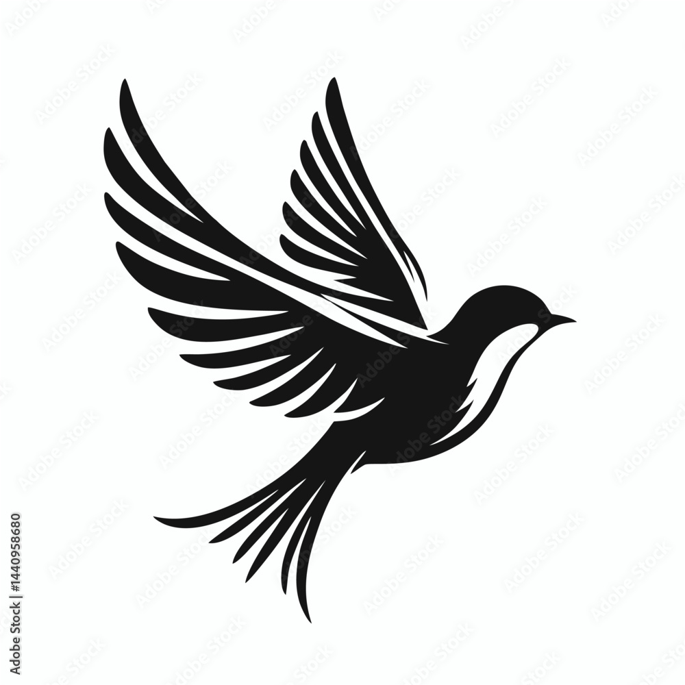 Obraz premium A flying Bird.