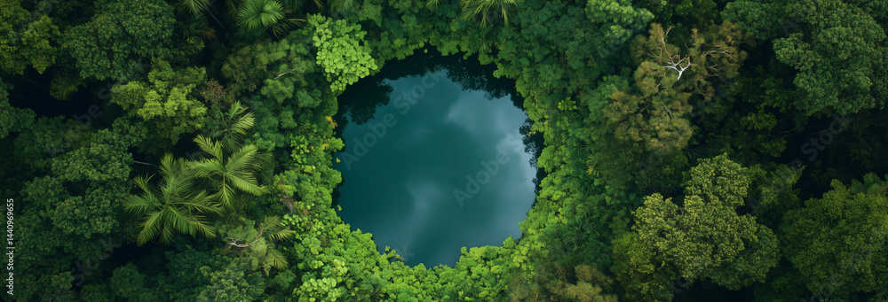 The earth, in harmony, healthy, green