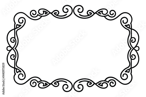 Ornate Rectangular Border