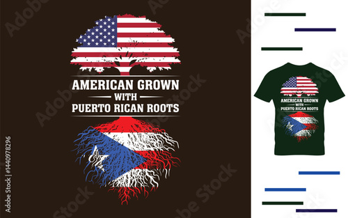 American Grown With Puerto Rican Roots