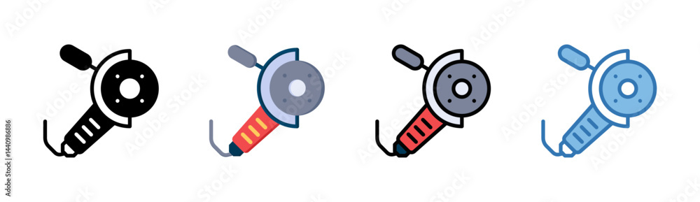Naklejka premium Grinder Icon