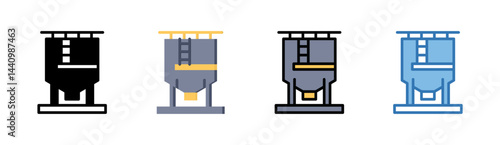 Grain Elevator Icon