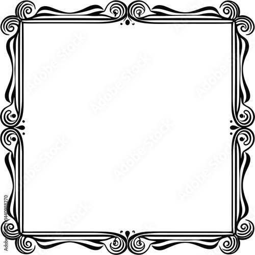 Ornate Square Frame (2)