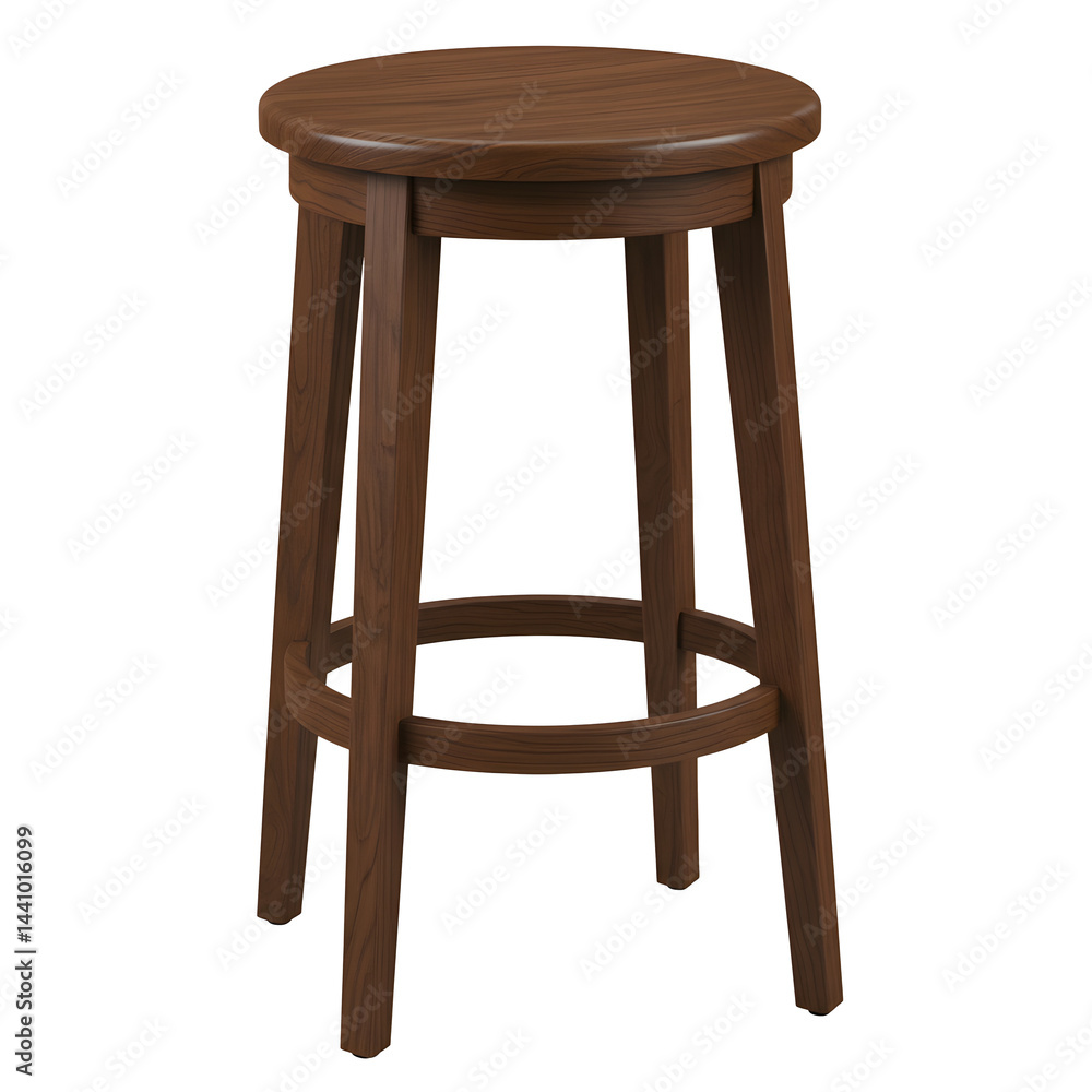 Round Seat Wooden Counter Stool Round Seat Wooden Counter Stool