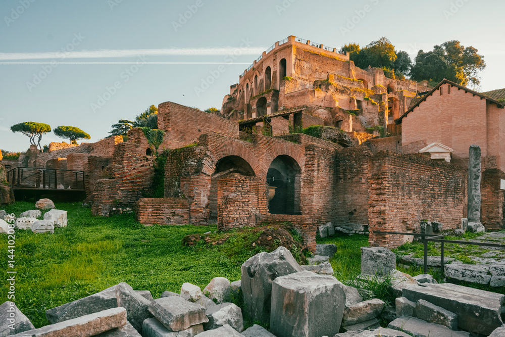 The Roman Forum, also known by its Latin name Forum Romanum, is a rectangular forum surrounded by the ruins of several important ancient government buildings at the centre of the city of Rome. Citizen