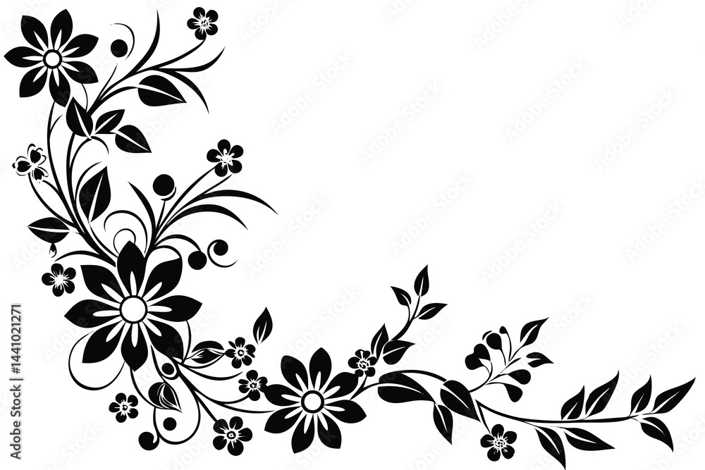 sketchy Sakura silhouette vector illustration sketchy Sakura silhouette vector illustration