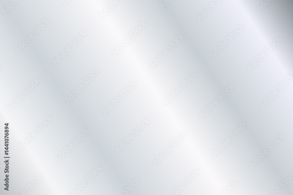 Metallic silver vector background. Glossy mirror texture. Gray aluminum surface.