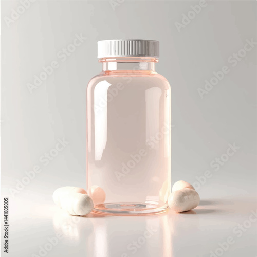 suppliments,3d suppliments bottle,realistic suppliments, transparent suppliment bootlles, tablets, multiple bottles,medicine,without label,glass jar multi color,capsules, omega 3 capsules, vitamins,  