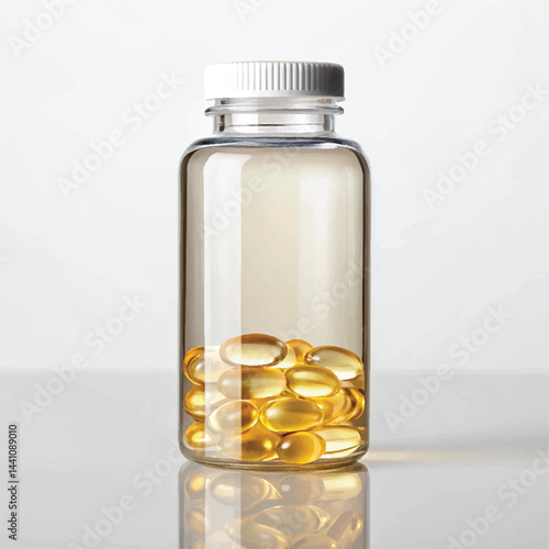 suppliments,3d suppliments bottle,realistic suppliments, transparent suppliment bootlles, tablets, multiple bottles,medicine,without label,glass jar multi color,capsules, omega 3 capsules, vitamins,  