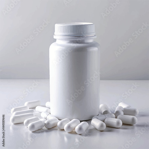 suppliments,3d suppliments bottle,realistic suppliments, transparent suppliment bootlles, tablets, multiple bottles,medicine,without label,glass jar multi color,capsules, omega 3 capsules, vitamins,  