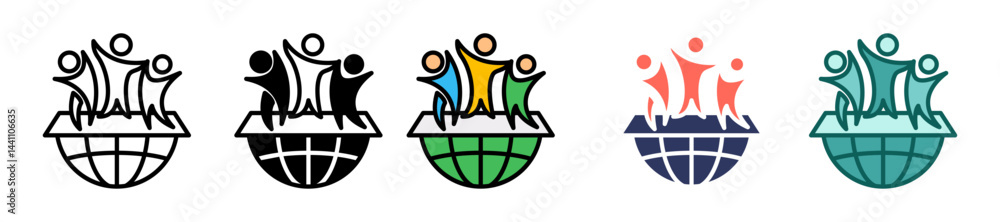 Cultural Diversity Multiple icon Cultural Diversity Multiple icon