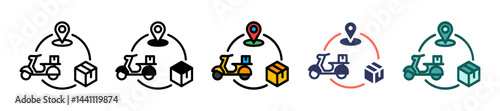 Supply Chain Multiple icon