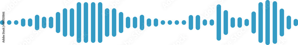 Obraz premium Sound and Audio Waves