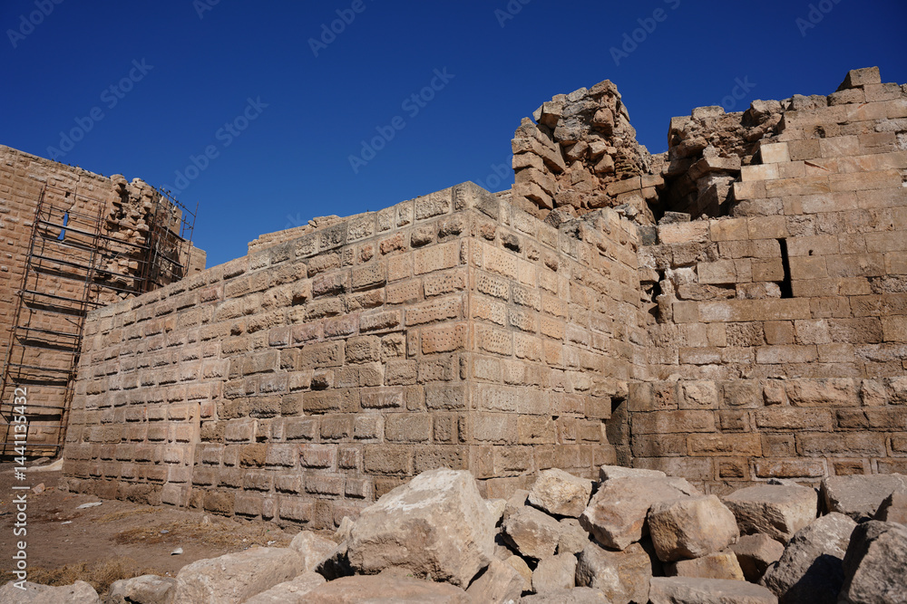 Obraz premium Harran Castle in Sanliurfa, Turkiye