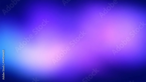 Luminous Neon Purple and Blue Gradient Background: Vibrant and Dreamy Abstract Art Design