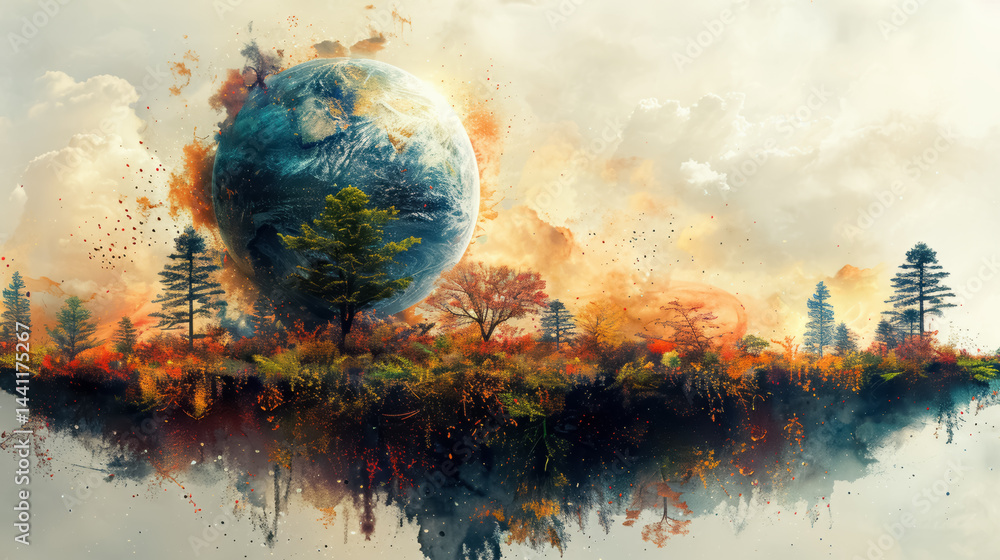 World environment and earth day concept
