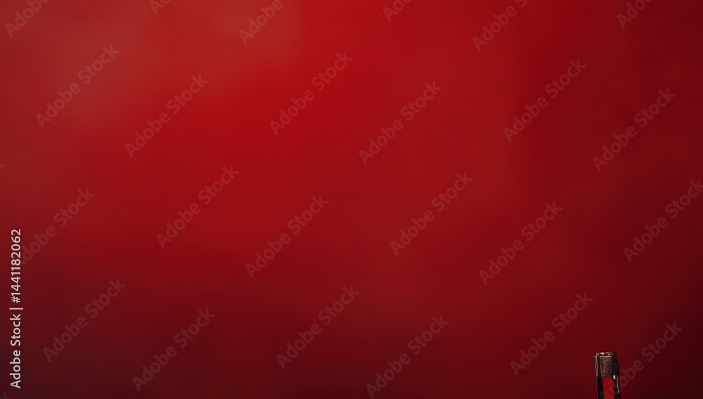 Deep crimson backdrop with faint mist Deep crimson backdrop with faint mist