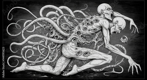 Mutating Humanoid Creature