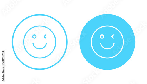 Smile icon vector. smile emoticon icon. feedback sign and symbol