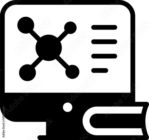 computer science illustration on a white background     