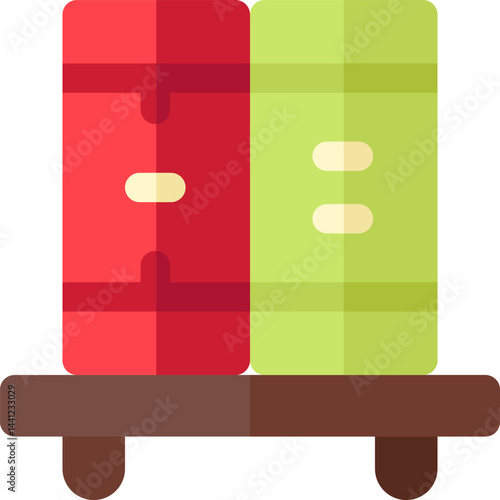 encyclopedia illustration on a white background     