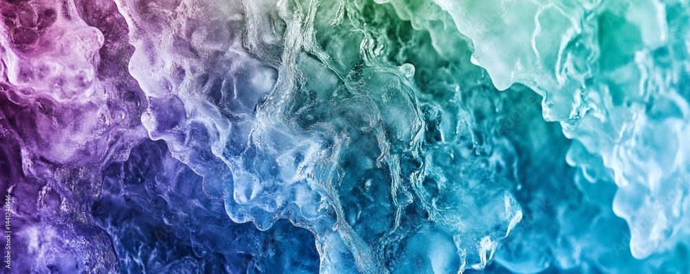 Naklejka premium Vibrant abstract swirling color design